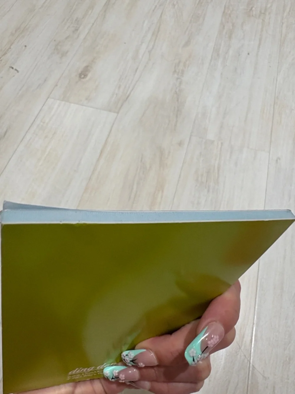 Get Off The Phone Desk Notepad - Blue
